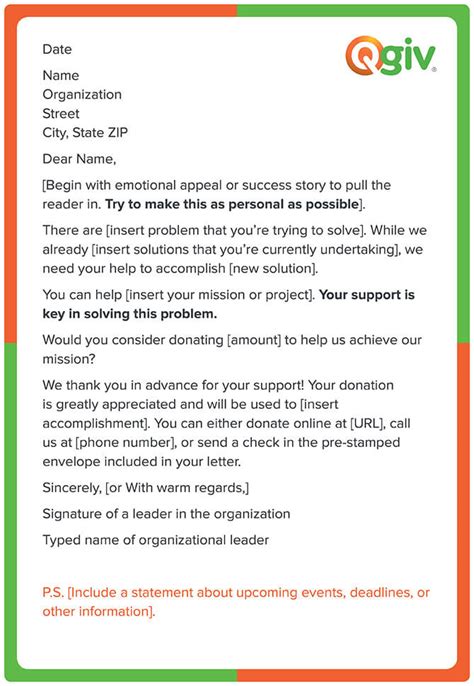 11 Successful Fundraising Letter Templates (and How .